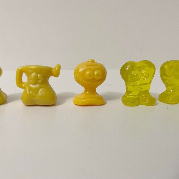 Vintage Lot Of 5 Crazy Bones Gogos Toys - Picture 3 of 8